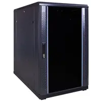 DSIT | 18U server cabinet with glass door 600x1000x1000mm (WxDxH)