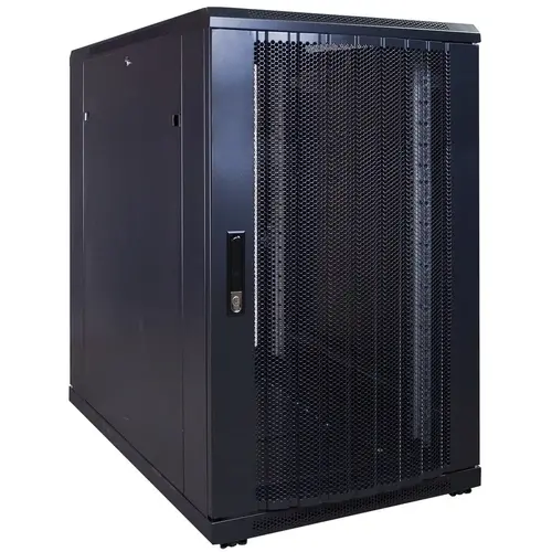 DSIT | 18U server cabinet with perforated door 600x1000x1000mm (WxDxH)