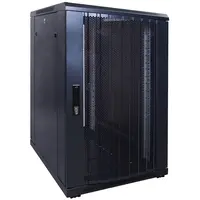 DSIT | 18U serverkast met geperforeerde deur 600x800x1000mm (BxDxH)