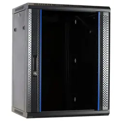 DSIT | Armoire murale 15U non assemblée avec porte en verre 600x450x770mm (LxPxH) DSIT | Armoire murale 15U non assemblée avec porte en verre 600x450x770mm (LxPxH)