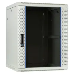 DSIT | 15U wall cabinet with glass door 600x600x770mm (WxDxH) DSIT | 15U wall cabinet with glass door 600x600x770mm (WxDxH)
