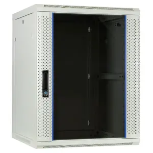 DSIT | 15U wall cabinet with glass door 600x600x770mm (WxDxH)