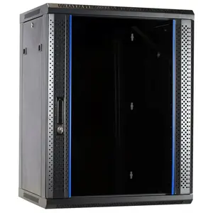 DSIT | 15U wall cabinet with glass door 600x600x770mm (WxDxH)