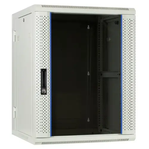 DSIT | 15U wall cabinet (tiltable) with glass door 600x600x770mm (WxDxH)