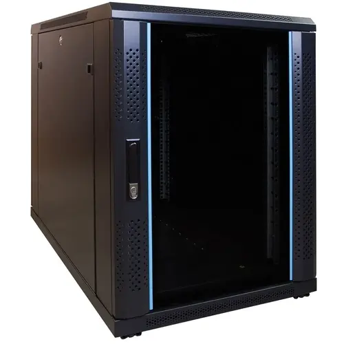 DSIT | 15U mini server cabinet with glass door 600x1000x860mm (WxDxH)