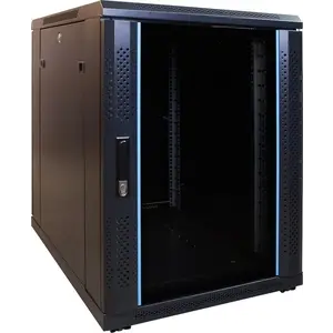 DSIT | 15U mini server cabinet with glass door 600x800x860mm (WxDxH)