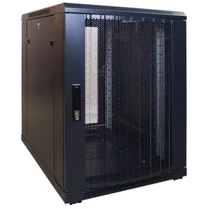 DSIT | 15U mini serverkast met geperforeerde deur 600x800x860mm (BxDxH)