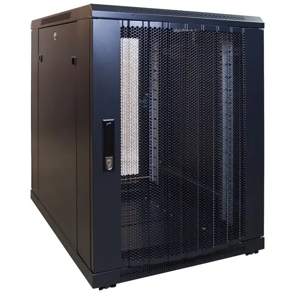 DSIT | 15U mini server cabinet with perforated door 600x800x860mm (WxDxH)