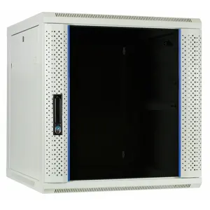 DSIT | 12U wall cabinet with glass door 600x600x635mm (WxDxH)