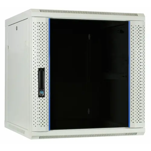 DSIT | 12U wall cabinet with glass door 600x600x635mm (WxDxH)