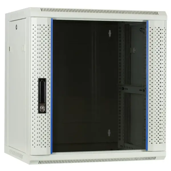 DSIT | 12U wall cabinet with glass door 600x450x635mm (WxDxH)