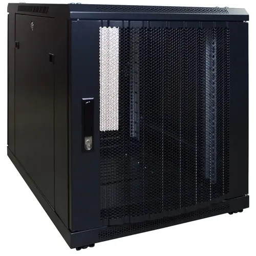 DSIT | 12U mini serverkast met geperforeerde deur 600x600x720mm (BxDxH)