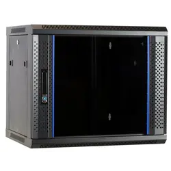 DSIT | 9U wall cabinet with glass door 600x450x500mm (WxDxH) DSIT | 9U wall cabinet with glass door 600x450x500mm (WxDxH)