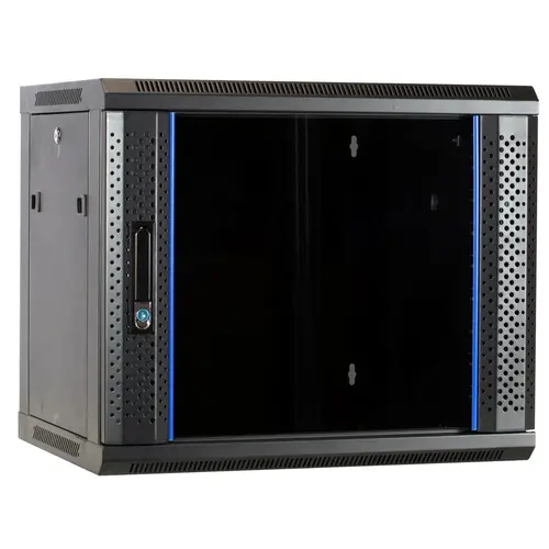 DSIT | 9U wall cabinet with glass door 600x450x500mm (WxDxH)