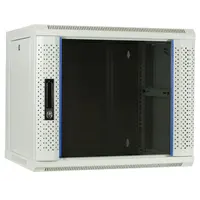 DSIT | Armoire murale 9U avec porte vitrée 600x450x500mm (LxPxH)