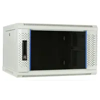 DSIT | Armoire murale 4U avec porte en verre 600x450x280mm (LxPxH)