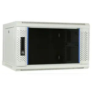 DSIT | 4U wall cabinet with glass door 600x450x280mm (WxDxH)