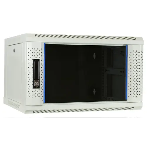 DSIT | 4U wall cabinet with glass door 600x450x280mm (WxDxH)