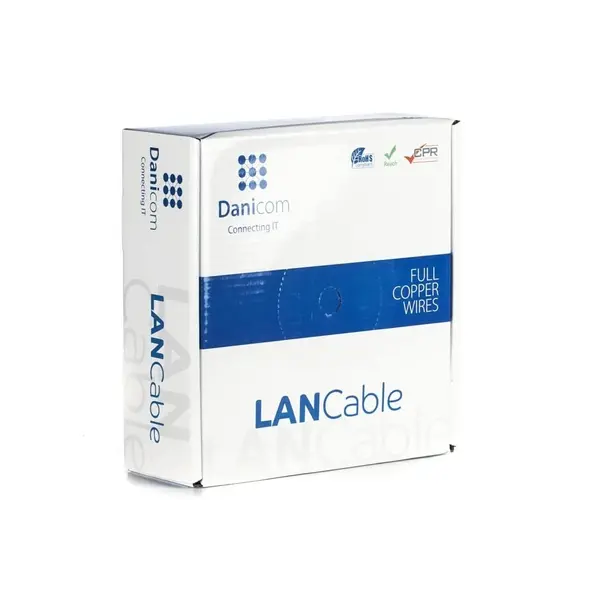 Danicom Danicom | CAT6A U/UTP kabel op rol stug | LSZH (Eca)