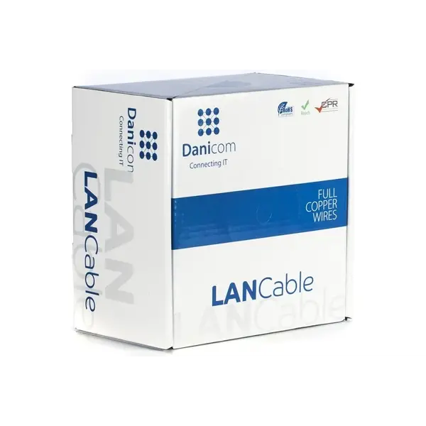 Danicom Danicom | CAT6A S/FTP cable on reel flexible | PVC (Fca)