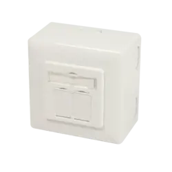 DSIT | CAT6a UTP / STP opbouwdoos DSIT | CAT6a UTP / STP opbouwdoos