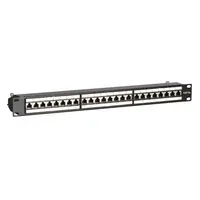 DSIT | CAT6a STP patch panel - 24 ports