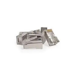 DSIT | CAT6A Connecteur RJ45 + Accessoire - Blindé - pour câble flexible DSIT | CAT6A Connecteur RJ45 + Accessoire - Blindé - pour câble flexible