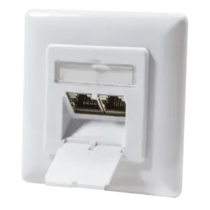 DSIT | CAT6 UTP / STP inbouwdoos verticaal DSIT | CAT6 UTP / STP inbouwdoos verticaal