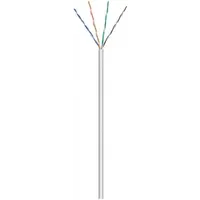 DSIT | CAT6 U/UTP kabel op rol soepel | Kleur: Grijs | CCA