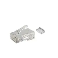 DSIT | CAT6 Connector RJ45 + Accessory - Unshielded - for rigid core