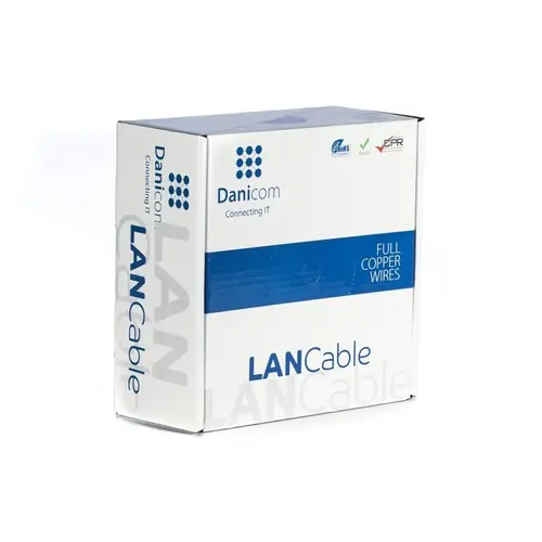 Danicom Danicom | CAT6 UTP kabel op rol soepel | PVC (Fca)