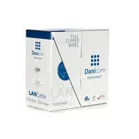 Danicom Danicom | CAT6 UTP kabel op rol soepel | PVC (Fca)