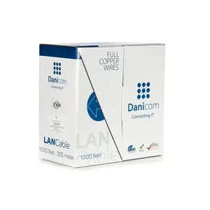 Danicom Danicom | CAT6 UTP kabel op rol soepel | PVC (Fca) Danicom Danicom | CAT6 UTP kabel op rol soepel | PVC (Fca)