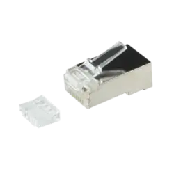 DSIT | CAT6 Connector RJ45 - Shielded - voor stugge kern DSIT | CAT6 Connector RJ45 - Shielded - voor stugge kern