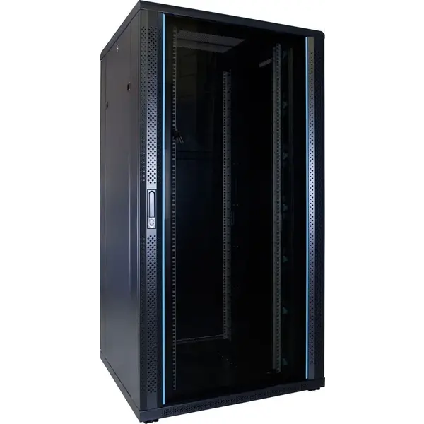 DSIT | Baie serveur 32U avec porte vitrée 800x800x1600mm (LxPxH)