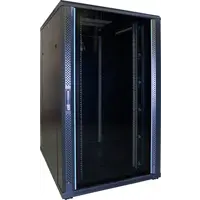 DSIT | 27U server cabinet with glass door 800x1000x1400mm (WxDxH)