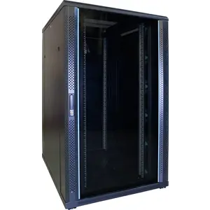 DSIT | 27U serverkast met glazen deur 800x1000x1400mm (BxDxH)