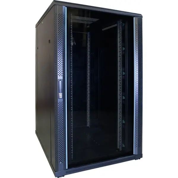 DSIT | Baie serveur 27U avec porte vitrée 800x1000x1400mm (LxPxH)