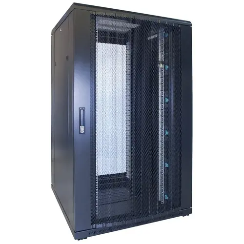 DSIT | 27U server cabinet with perforated door 800x800x1400mm (WxDxH)