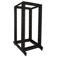 DSIT | 27U relay rack op wielen 600x800x1400mm (BxDxH)