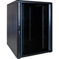 DSIT | 22U server cabinet with glass door 800x1000x1200mm (WxDxH)