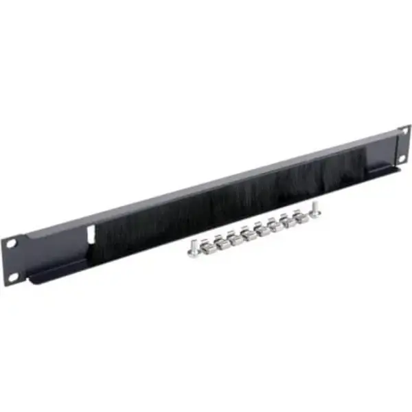 DSIT | 19-inch cable entry panel with brush - 1U