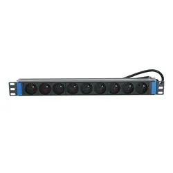 DSIT | 19 inch 9 voudige stekkerdoos - Penaarde