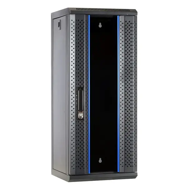 DSIT | 10 inch serverkast met glazen deur | 312x310mm (BxD)