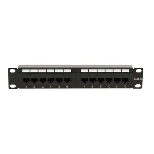 DSIT | 10 Inch CAT6a UTP patch panel - 12 port