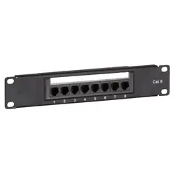 DSIT | 10 Inch CAT6 UTP patchpaneel DSIT | 10 Inch CAT6 UTP patchpaneel