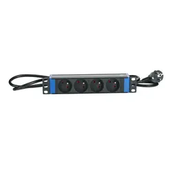 DSIT | 10 inch 4 voudige stekkerdoos met penaarde DSIT | 10 inch 4 voudige stekkerdoos met penaarde