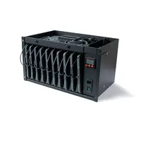 DSIT | 6U 19" laptop cabinet with scalergy tab laptop drawer for 10 laptops up to 11"