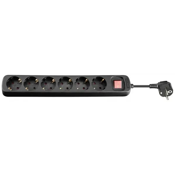 DSIT | 6-way power strip with switch 1.50m