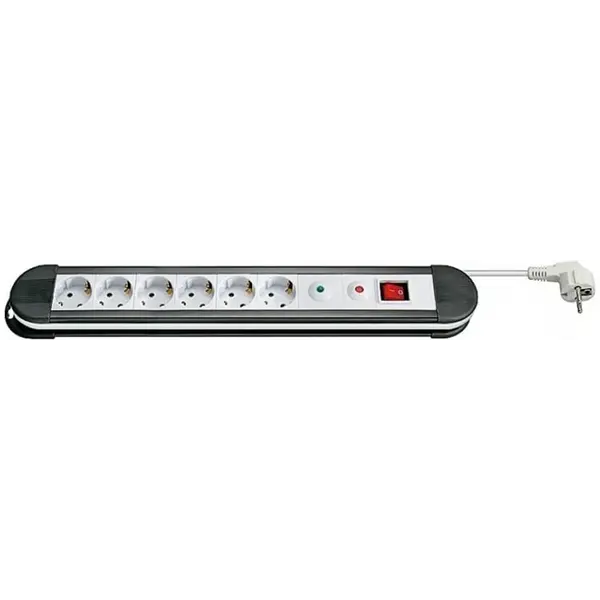 DSIT | 6-way power strip with surge protection 1.50m white
